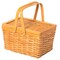 Vintiquewise Woodchip Picnic Storage Basket with Cover and Movable Handles, Small QI004013.S - alternate 7